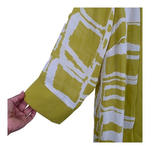 Maya Brooke Light‎ Green Lined Kimono/Duster Sz 22 - Picture 3 of 6